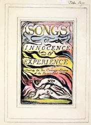 Title page from Songs of Innocence and of Experience (copy R) c.1802-08